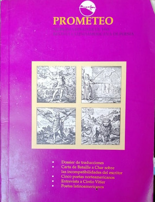 Revista Latinoamericana de Poesía - Prometeo  #29. 1993. Año 11
