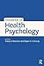 Handbook of Health Psychology