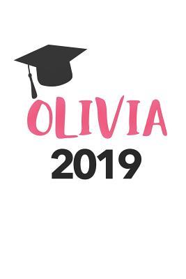 Olivia 2019: Blank Lined Journal Notebook, 120 Pages, Soft Matte Cover, 6 x 9