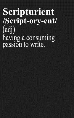 Scripturient: Definition Matte Book Style Dotted Grid Journal