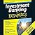 Investment Banking for Dummies