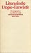 Literarische Utopie-Entwürfe by Hiltrud Gnüg