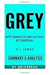 Grey: Fifty Shades of Grey As Told by Christian Summary & Analysis Grey: Fifty Shades of Grey As Told by Christian Summary & Analysis