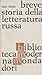 Breve storia della letteratura russa