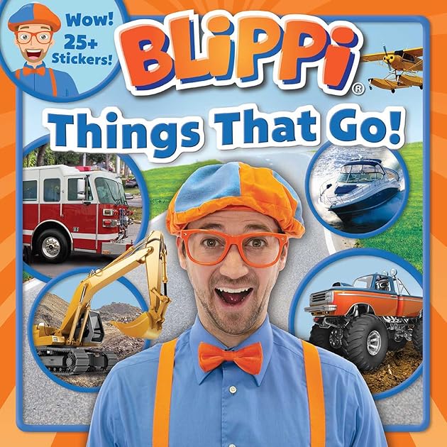 Blippi: Things That Go! (8x8)