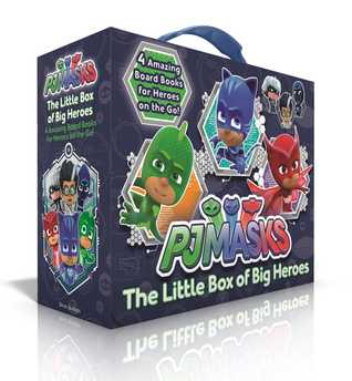 The Little Box of Big Heroes (Boxed Set): PJ Masks Save the Library; Hero School; Super Cat Speed; Race to the Moon!