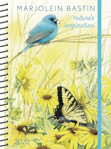 Marjolein Bastin 2020 Monthly/Weekly Planner Calendar: Nature's Inspiration