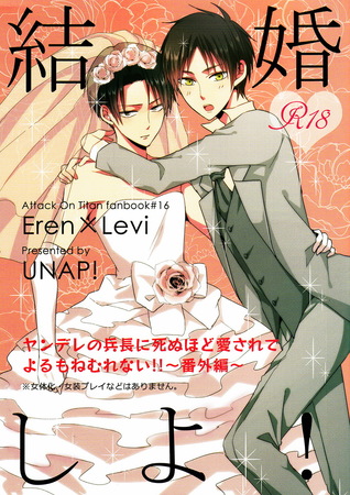 Shingeki no Kyojin dj - 結婚しよ！ [Kekkon Shiyo! | Let's Get Married!] (Unknown Binding)
