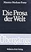Die Prosa der Welt. by Maurice Merleau-Ponty