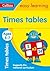 Times Tables Ages 5-7: Prepare for School with Easy Home Learning (Collins Easy Learning KS1)