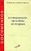La Interpretación de la Biblia en la Iglesia