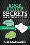Book Reviews for Author Success by Barb Drozdowich