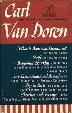The Viking Portable Library: Carl Van Doren Selected by Himself