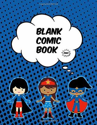 Zing 8 5 X 11 Blank Comic Book Notebook Journal Composition Book For Kids Create Your Own Comics Anime Manga Gift For Artists And Kids Who Love To Draw Girl Power By Not