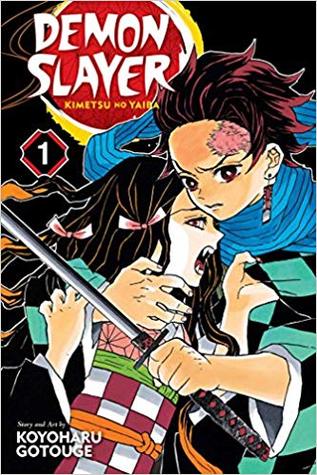 Book cover: Demon Slayer: Kimetsu no Yaiba Vol. 1 by Koyoharu Gotouge
