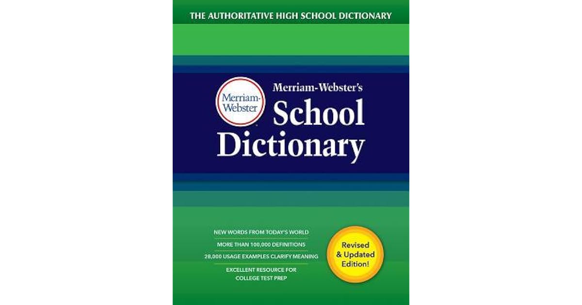 Merriamster's School Dictionary by Merriamster
