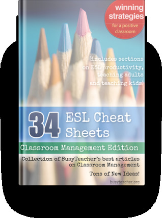 34 ESL Cheat Sheets (Classroom Management Edition)