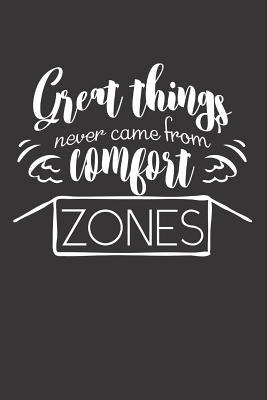 Great Things Never Came From Comfort Zones Quotes To Live By