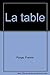 La table