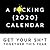 A F*cking 2020 Calendar by Sourcebooks