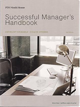 Successful Manager's Handbook by PDI Ninth House
