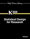 Statistical Design For Research (Pb 2014)