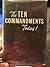 The Ten Commandments Today