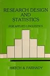 Research Design and Statistics for Applied Linguistics