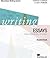 Writing Essays: From Paragraph to Essay