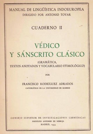 Védico y sánscrito clásico