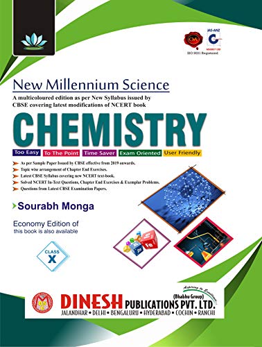 DINESH Publications' New Millennium CHEMISTRY (Class 10) (2019-20)