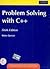 Problem Solving With C++