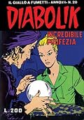 Diabolik Anno XII n. 20: Incredibile Profezia