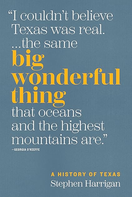Big Wonderful Thing: A History of Texas (The Texas Bookshelf)