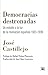 Democracias destronadas: Un estudio a la luz de la revolución española 1923-1939