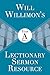 Will Willimons Lectionary Sermon Resource: Year A Part 1