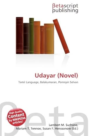 Udayar (Novel): Tamil Language, Balakumaran, Ponniyin Selvan