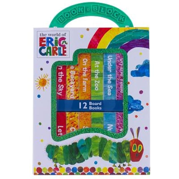 The World of Eric Carle Book Block Deluxe My First Library