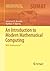 An Introduction to Modern Mathematical Computing by Jonathan M. Borwein