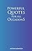 Powerful Quotes For All Occ...