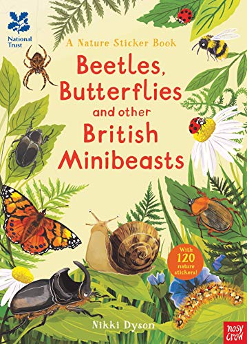 National Trust: Beetles, Butterflies and other Minibeasts (National Trust Sticker Spotter Books)