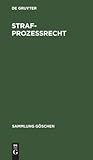 Strafprozeßrecht (Sammlung Göschen, 2802) (German Edition)