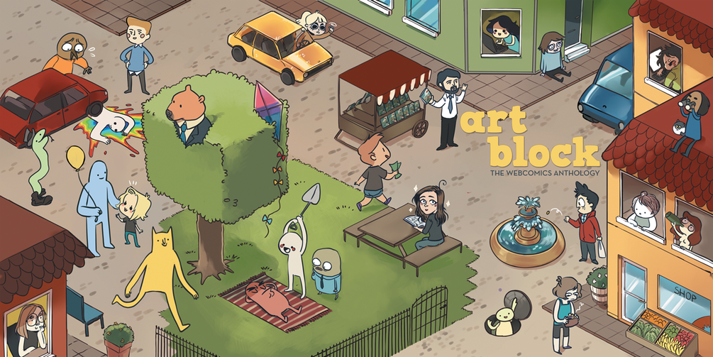 Art Block - the Webcomics Anthology (Paperback)