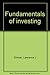 Fundamentals of investing