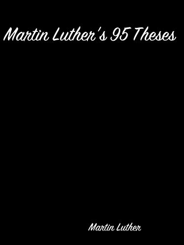 Martin Luther's 95 Theses
