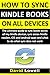 How to Sync Kindle Books on...