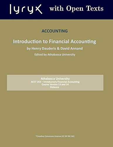 Accounting:Introduction to Financial Accounting (paperback)