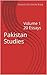 Pakistan Studies: Volume 1 Paperback