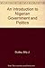 An Introduction to Nigerian Government and Politics by Billy J. Dudley