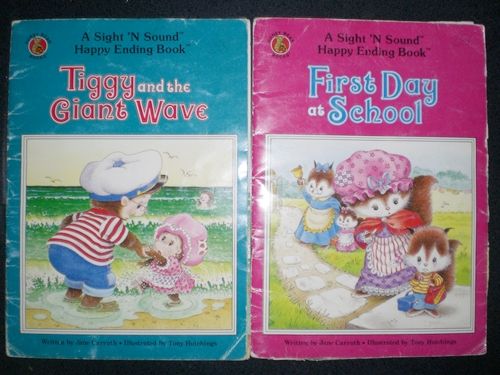 Tiggy and the Giant Wave & First Day of School (A Sight 'n Sound Happy Ending Book)